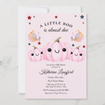 Cute Pumpkin Is On The Way | Halloween Baby Shower