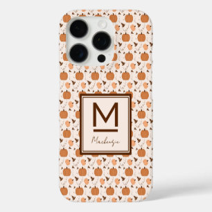 Cute Pumpkin Pattern iPhone 16 Pro Case