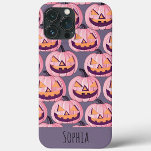 Cute Pumpkin Pattern Halloween Personalised  iPhone 13 Pro Max Case