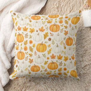 Cute Pumpkin Pattern   Thanksgiving  Cushion