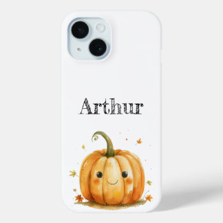 Cute Pumpkin Personalised Halloween Phone Case
