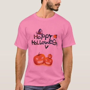 Cute “Pumpkin” Print T-Shirt for Autumn Lovers 🎃
