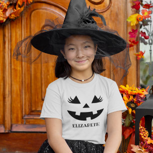 Cute Pumpkin Smile Halloween Gift T-Shirt