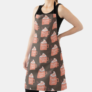 Cute Pumpkin Spice Fall Campfire Apron