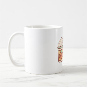 Cute Pumpkin Spice Latte and Pumpkin Pie Coffee Mug