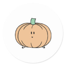 Cute Pumpkin Sticker