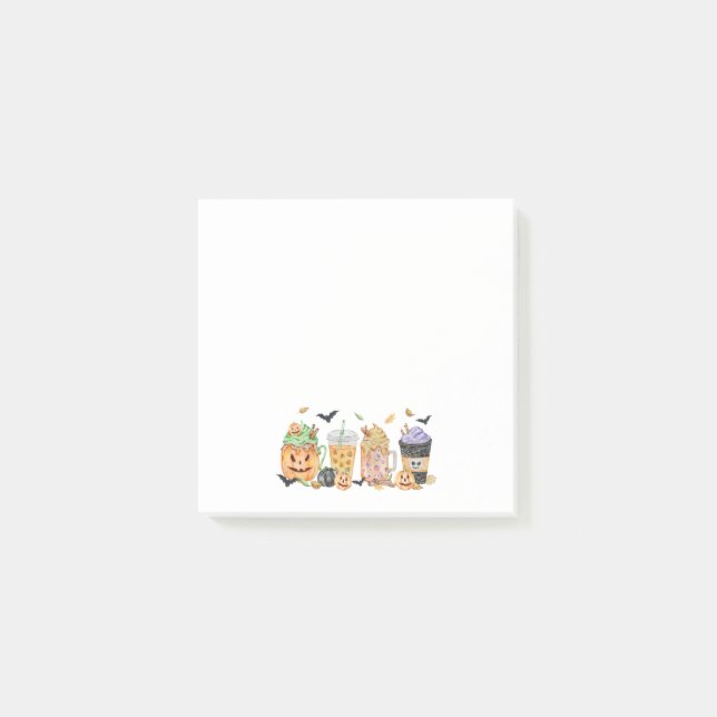 Cute pumpkin stickie notes (Front)