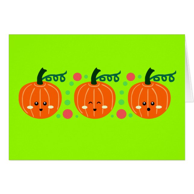 Cute Pumpkins (Front Horizontal)
