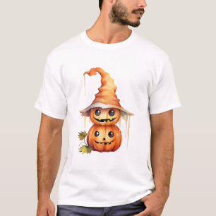 Cute Pumpkins Sticker T-Shirt