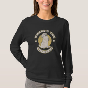 Cute Pup Asks Where's the Chimkin Pet Dog Owner T-Shirt