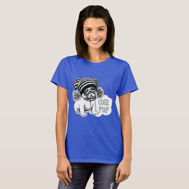 Cute Pup T-Shirt (Front Full)