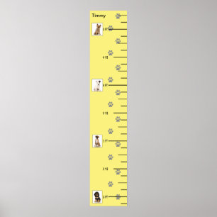 Cute Puppies Growth Chart