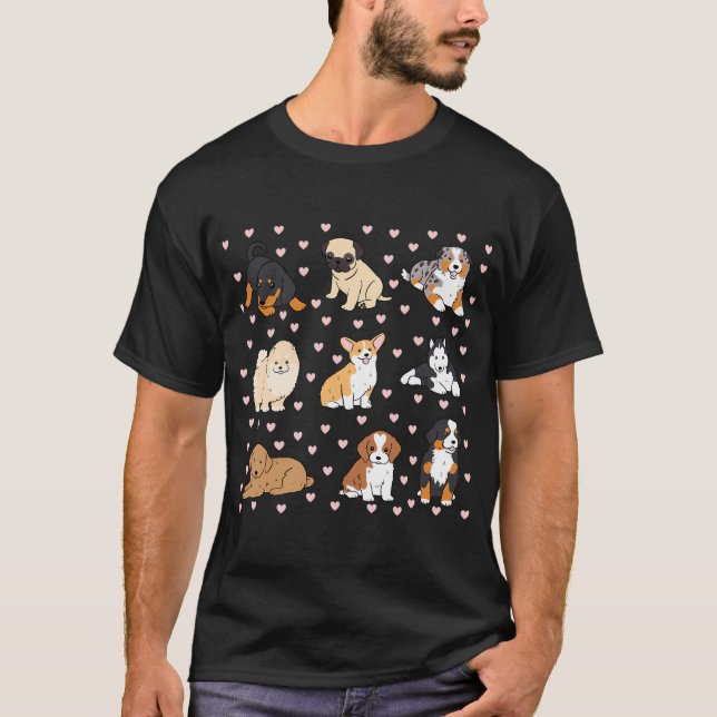 Cute puppies pack T-Shirt (Front)