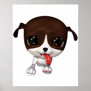 Cute Puppies: PawPaw Wall Poster