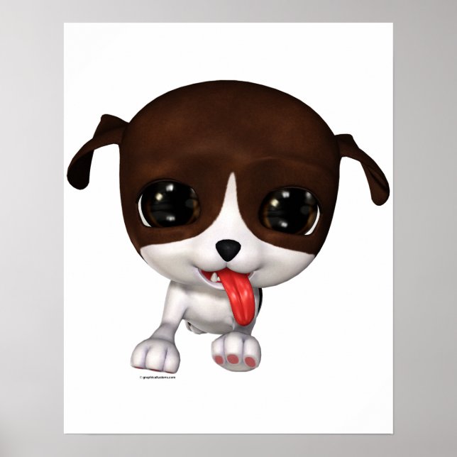 Cute Puppies: PawPaw Wall Poster (Front)