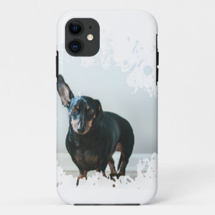 Cute Puppy Artwork iPhone 11 Case