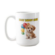 Cute Puppy “Best Buddy Ever” Design