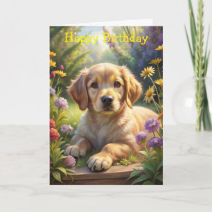 Cute Puppy Card