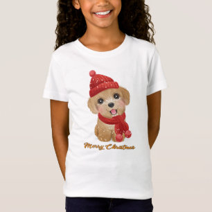 Cute puppy christmas #2 T-Shirt