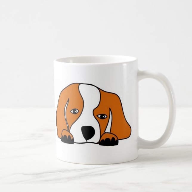 Cute Puppy Coffee Mug (Right)