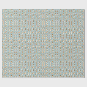 Cute Puppy Design for Kids  - Cartoon Dogs Pattern Wrapping Paper