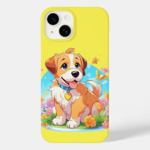 Cute Puppy Dog Case-Mate iPhone 14 Case