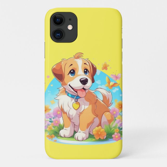 Cute Puppy Dog Case-Mate iPhone Case (Back)