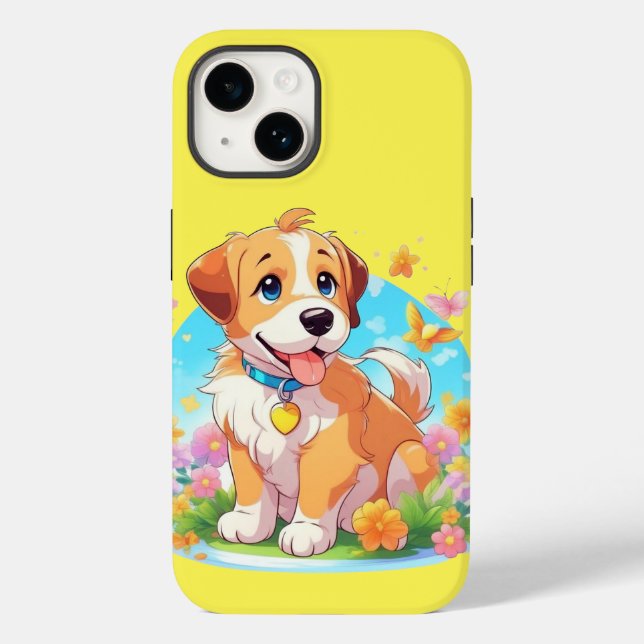 Cute Puppy Dog Case-Mate iPhone Case (Back)