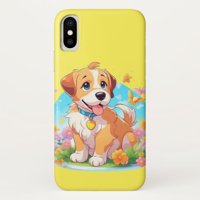 Cute Puppy Dog Case-Mate iPhone Case (Back)