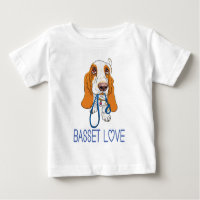 Cute Puppy Dog Lover Gift Cartoon Basset Hound