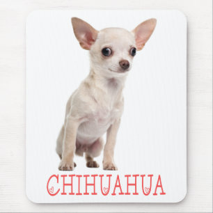 Cute Puppy Dog Lover Gift Funny Chihuahua Mouse Mat