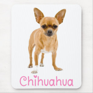 Cute Puppy Dog Lover Gift Funny Chihuahua Mouse Mat