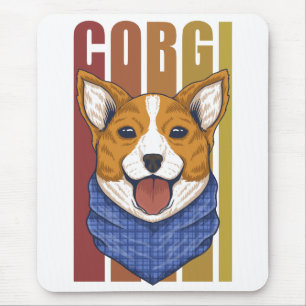 Cute Puppy Dog Lover Gift Pembroke Welsh Corgi Mouse Mat
