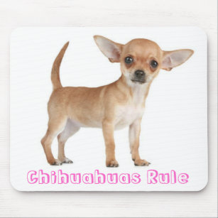 Cute Puppy Dog Mom Gift Funny Chihuahua Mouse Mat