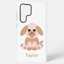 Cute Puppy Dog Pastel Personalised Cartoon