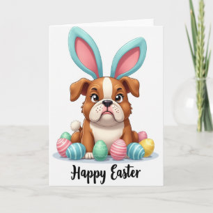 Cute Puppy Holiday Card