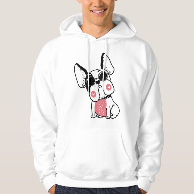 cute puppy hoodie (Front)