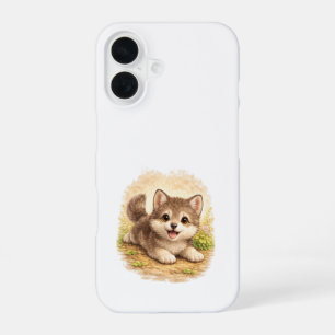 Cute Puppy iPhone 16 Case Kawaii Dog