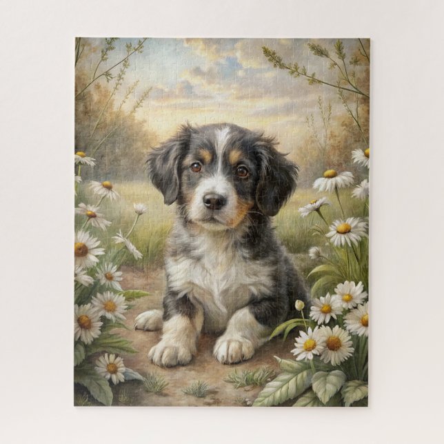 Cute Puppy Jigsaw Puzzle (Vertical)