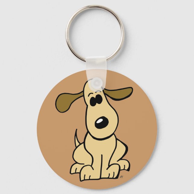 Cute Puppy Keychain (Front)
