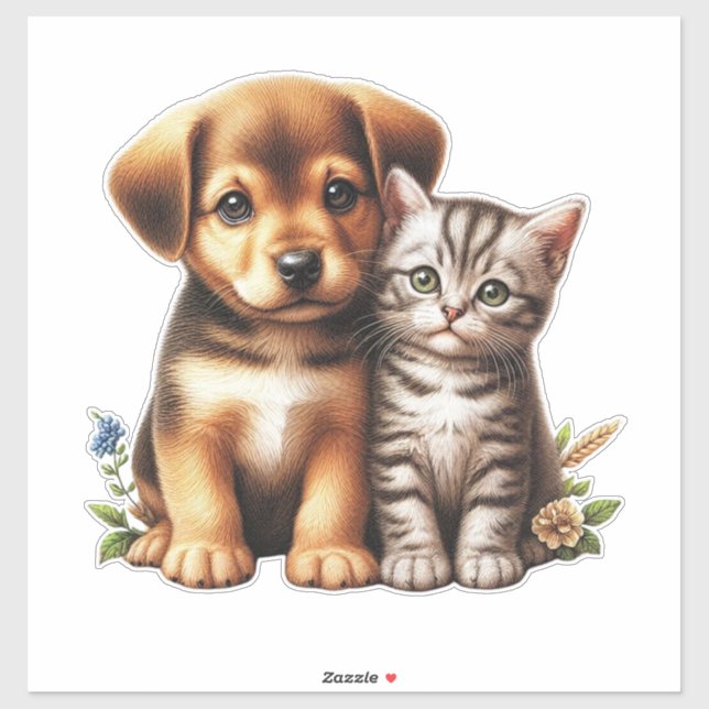 Cute puppy/kitten  (Sheet)