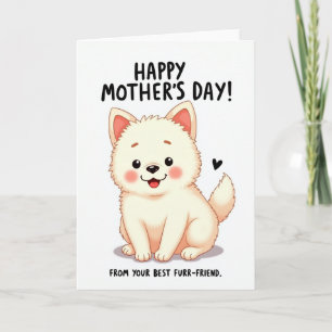 Cute Puppy Love Greeting Card