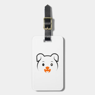 Cute Puppy Luggage Tag
