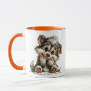 Cute puppy mug
