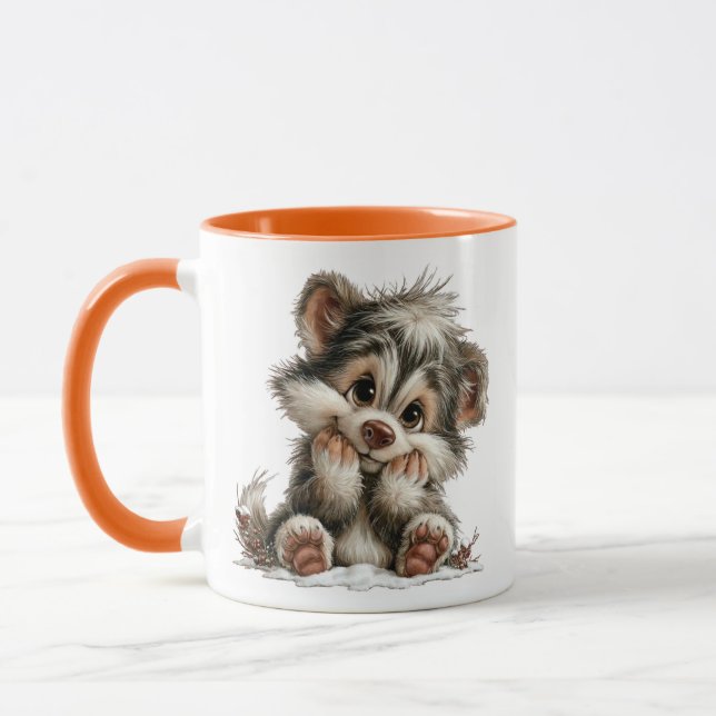 Cute puppy mug (Left)