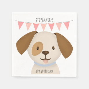 Cute Puppy Napkin