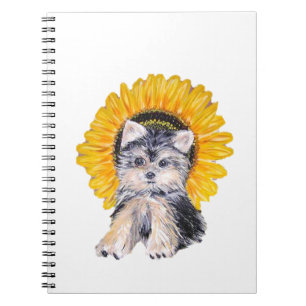 Cute puppy notebook