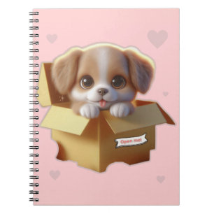 Cute Puppy Notebook Kawaii Dog Journal