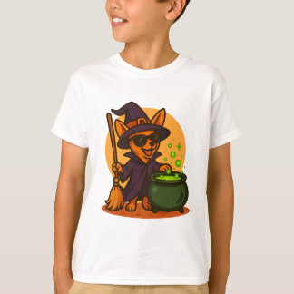 Cute puppy outline design for kids clothing, baby T-Shirt