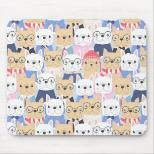 Cute Puppy Pattern Mouse Mat